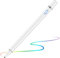 Mixoo Stylus Pen für iPad, kapazitiver 1,5 mm feiner wiederaufladbarer Digitalstift Kompatibel mit iPhone/iPad/Samsung Android/ios und Allen Anderen Touchscreen-Geräten (Kein Palm Reject) (Weiß)