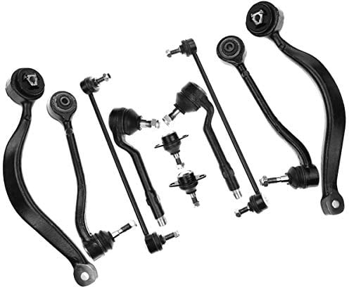 Frankberg 10x Kit de brazo de Control Eje Delantero Compatible con X5 E53 3.0d 3.0i 4.4i 4.6is 4.8is 2000-2006 Sustituir# 32211096327