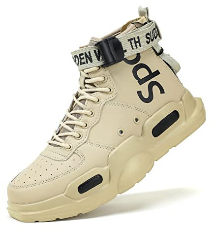 FUSHITON Scarpe Hi-Top da Uomo Moda Sneaker Bassa Sneaker da Corsa Scarpe Sportive da Passeggio per Fitness