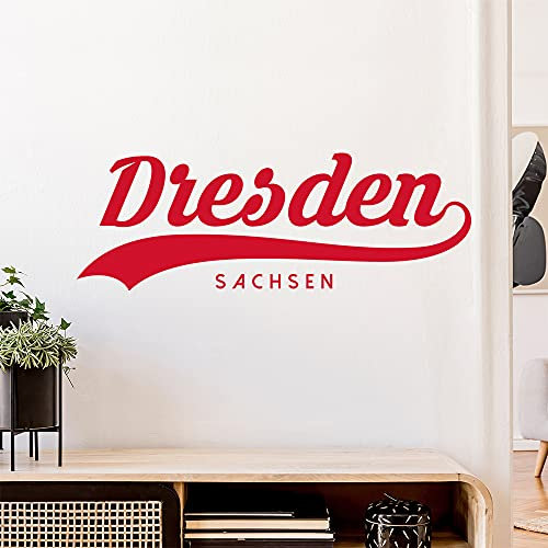 Dresden Sachsen Wandtattoo Wandaufkleber Wall Sticker - Dekoration, Küche, Wohnzimmer, Schlafzimmer, Badezimmer