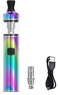 VAPTIO TYRO NANO Vape Pen KIT 30W Atomizador de 2,0 ml y bobina Cosmo de 1,6 ohm Todo en uno Cigarrillo electrónico Vape Starter Kit No E Liquid No Nicotine (Camaleón)