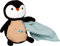 Die Spiegelburg - Kuscheltier mit Schnuffeltuch Pinguin, Little Wonder, 17835