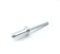 DOJA Industrial | Rivetti Alluminio | 100 pz | 4 x 12 | Alluminio | Rivetti Testa Fiore per Fissaggio Metalli, Lamiera Alluminio, Targa (Auto e Moto) | Per Rivettatrice Pneumatica e Manuale
