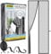 AUGO Fiberglass Magnetic Fly Screen Door - Self Sealing, Heavy Duty, Hands Free Mesh Net Partition Keeps Bugs Out - Pet and Kid Friendly - Patent Pending Keep Open Feature - 97 x 247cm