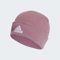 adidas Unisex Logo Beanie, Wonder Orchid/White, XS