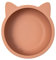 Coolable Bol Ventouse Pour Bébé 100% Silicone Sans BPA Adhère Table Chaise Haute Compatible Micro-onde(ROSE OSMANTHUS)