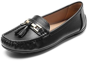 DREAM PAIRS Donna Mocassini Scarpe di Guida Comfort Scarpe Classico Loafers,Size 37,Nero,SDLS2320W-E