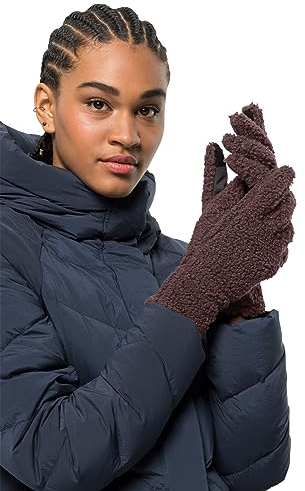 Jack Wolfskin Damen HIGH CURL Glove W Handschuh, Boysenberry, M