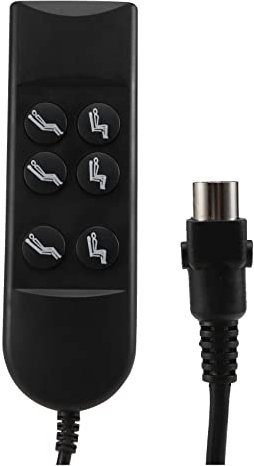 Hopbucan Electric Recliner Chair Parts Power Recliner Switch Recliner Motor Switch 6 Button Hand Controller for Electric Sofa