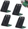 WIYETY 4 Stück Gitarrensaite Reiniger: Griffbrett Reiniger, Gitarren Reinigungs Set, Instrument Saiten Gitarren Zubehör, Musikinstrumenten Saitenreiniger, für Gitarre, Mandoline, Ukulele, Bass