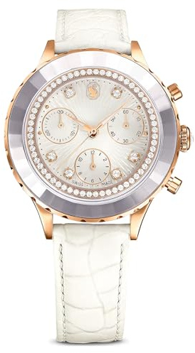 Swarovski Montre Femme Octea Chrono Ivoire