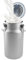 AIZYR Bidons De Lait Bidon De Lait en Acier Inoxydable Barils De Scellement en Vrac,Pot À Lait avec Couvercle Scellé Pot De Seau D'huile D'arachide De Feuille De Thé De Vin De Lait,6L 19X25cm