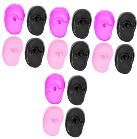 MAGICLULU 16 Stk Ohrenschützer zum Färben von Haaren Gehörschutzabdeckungen Ohrenschützer für die Dusche Haarfärbemittel Ohrkappen Haarfärbemittel Ohrenschützer Diffusor-Haartrockner