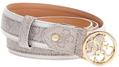 GUESS Kerima Adjustable Pant Belt H30 W75 Dove Logo - kürzbar