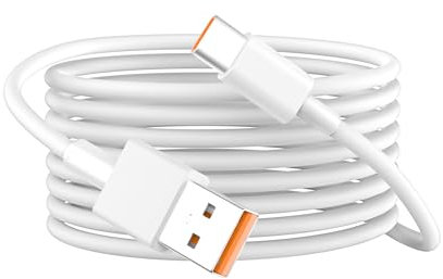 Ruilezyo 120W Ladekabel für Xiaomi Schnellladekabel [2M] 90W 67W USB C TurboCharge für Xiaomi 15 Ultra14t pro 13 12 12 Pro 11 Ultra 11T 10T Poco X4 Pro Redmi Note 14 13