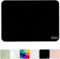 Glassboard Studio LuxxPad Glass Mouse Pad - Mouse Pad Gaming and Dry Erase Note Taking Pad, Tempered Strong Glass with Rubber Non-Slip Feet for Gaming & Work (Black, 10 x 14)