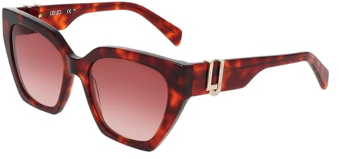 Liu Jo LJ814SR RED TORTOISE/RED SHADED 55/18/140 Damenbrillen Sonnenbrillen
