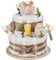 Timfanie® Windeltorte | Boho Baby-Cake | natur | 0-8 Monate