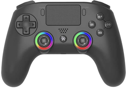 SUBSONIC - Controller per PS5 wireless con paddle e LED programmabili, vibrazione e funzione touch - Controller PS5 nero