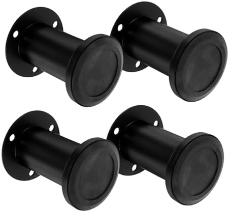 Gatuida 4pcs Heavy Duty Adjustable Bed Frame Legs Replacement Tv Cabinet Feet Risers