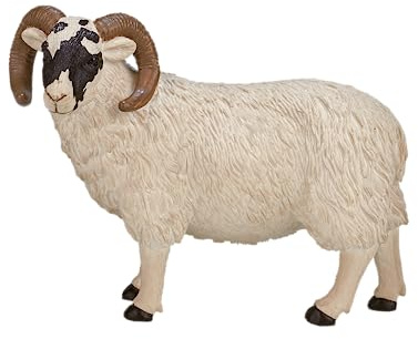 MOJO Black Faced Sheep (Ram) Toy Figure