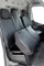 WALSER Passform Auto-Sitzbezug, Transporter-Schonbezug Kunstleder kompatibel mit Opel Movano/Renault Master/Nissan NV400 Einzelsitzbezug + Doppelbank