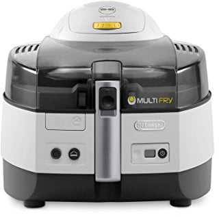 De'Longhi FH1363/1 Multicooker e Friggitrice, Nero/Grigio