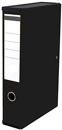 Very Strong Premium Quality Linen Box Files A4 Foolscap (Black)