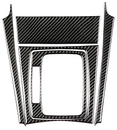 Schalttafelabdeckung, Auto Schalttafel Rahmen, Carbon Auto Schaltpanel Verkleidung für W204 C Klasse 07-13 (Left Hand Drive)
