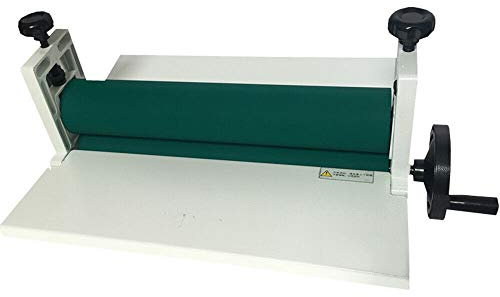 14 pouces manuel rouleau froid plastifieuse manuel rouleaux 350mm vinyle Photo peinture affiche Menu Brochure stratification Machine