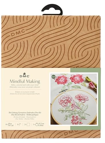 DMC - Blumen des Morgenlands Stickset Duo
