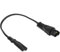 ACT C6 auf C7 Stromkabel 0,2m, C6 Stecker 3-Polig auf C7 Buchse Netzkabel Figur 8– AK5249
