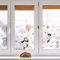 Film Fenêtre Anti Regard Occultant - ANIMAUX HEUREUX ENVOLÉS - Stickers pour Vitres & Porte de Douche - 40x100cm