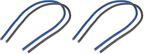 Bobinot de câble - Bobine de Fils électrique - Câble électrique - Couronne de câble - Debflex 707740 Cordon Câble Electrique 60 cm - 16mm ² (Type H07VK) - Bleu/Noir (Lot de 2)