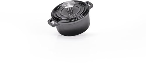 Berndes b.iron grey Casseruola in ghisa 2m 14cm con coperchio