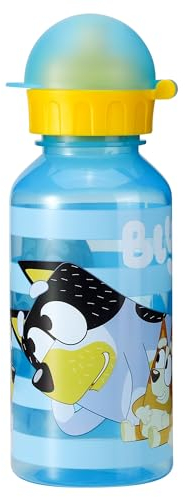 Bluey 370ml Water Bottle for Kids School Nursery Travel Drinks Bottle Made of Durable Material Reusable BPA Free