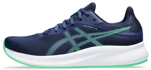 Asics Herren Patriot 13 Sneaker, Blue Expanse New Leaf, 44.5 EU