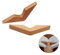 2 x Holz-Buchseitenhalter, Daumenbuchhalter, dreieckige Buchseitenhalter, Daumen-Lesezeichen, Geschenke für Buchliebhaber, Bücherwurm, Literarisch