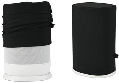 ZLiT Move Move2 Lautsprecher-Staubschutz, staubdichte Schutzhülle für Sonos Move Move2 Lautsprecherabdeckung, Schwarz