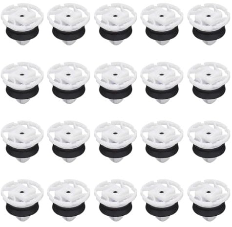 20 pcs Interior Door Trim Panel Card Retainer Clips 7703077476 Compatible with Peugeot Renault Citroen, Retainer Clips, Interior Door Trim Panel Card Retainer Clips, Interior Door Trim Panel