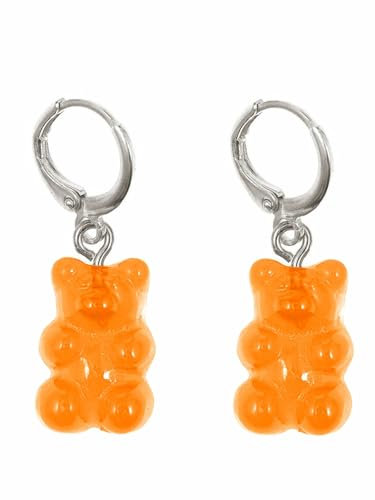 Gemshine - Damen - Ohrhänger - Gummibär Rosa - Made in Spain