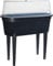 Libbi Lou Raised Garden Bed, Elevated Planter Box with Greenhouse Lid and Legs, Portable Container for Vegetables and Herbs, Green (Black)