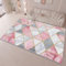Tapis 80 X 150 Cm – Motif Géométrique Léger Et Luxueux Marbre – Rose Or – Lavable en Machine, Antidérapant, Ultra Doux À Poils Courts – Grand Format, pour Salon, Chambre, Cuisine Et Salle À Manger