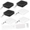 SHINEOFI 6 Sets No Drilling Automatic Door Closers for Sliding and Protection Doors Tension Easy Install Wall Friendly Noise Reduction for Frequent Use