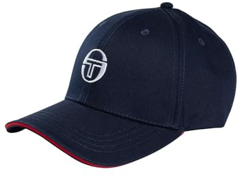 Sergio Tacchini Herrenmütze mit Cortona-Visier, Maritime Blue/White, One Size