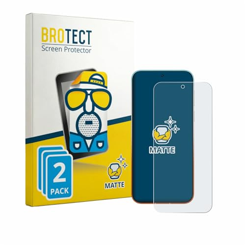 BROTECT Entspiegelungs-Schutzfolie für Huawei Pura 90 Pro Max (2 Stück) Matte Displayschutz-Folie, Anti-Reflex, Anti-Fingerprint
