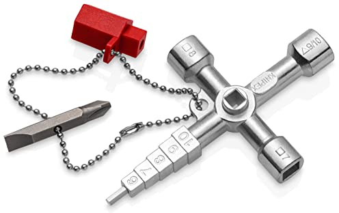 KNIPEX Profi-Key für gängige Absperrsysteme 89 mm, 00 11 04