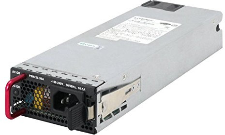 Hewlett Packard Enterprise JG544A unidad de funte de alimentación - Fuente de alimentación (720W, 100 - 240V, Network switch, Metálico, 8,26 cm, 29,69 cm)
