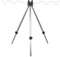 DAM Eco Tripod - Trépied léger et Pliable pour Canne à pêche avec Pieds télescopiques - Support Robuste et Ajustable pour 4 Cannes à pêche - Idéal pour la pêche à la Carpe et la pêche au Gros