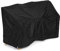 Charles Bentley Patio Furniture Companion Seat Love Seat Jack and Jill Cover, Outdoor, Garden, Waterproof, Tear Resistant, For Outside, Patio, Garden Seat Cover, Medium, In Black (150x65x90cm)